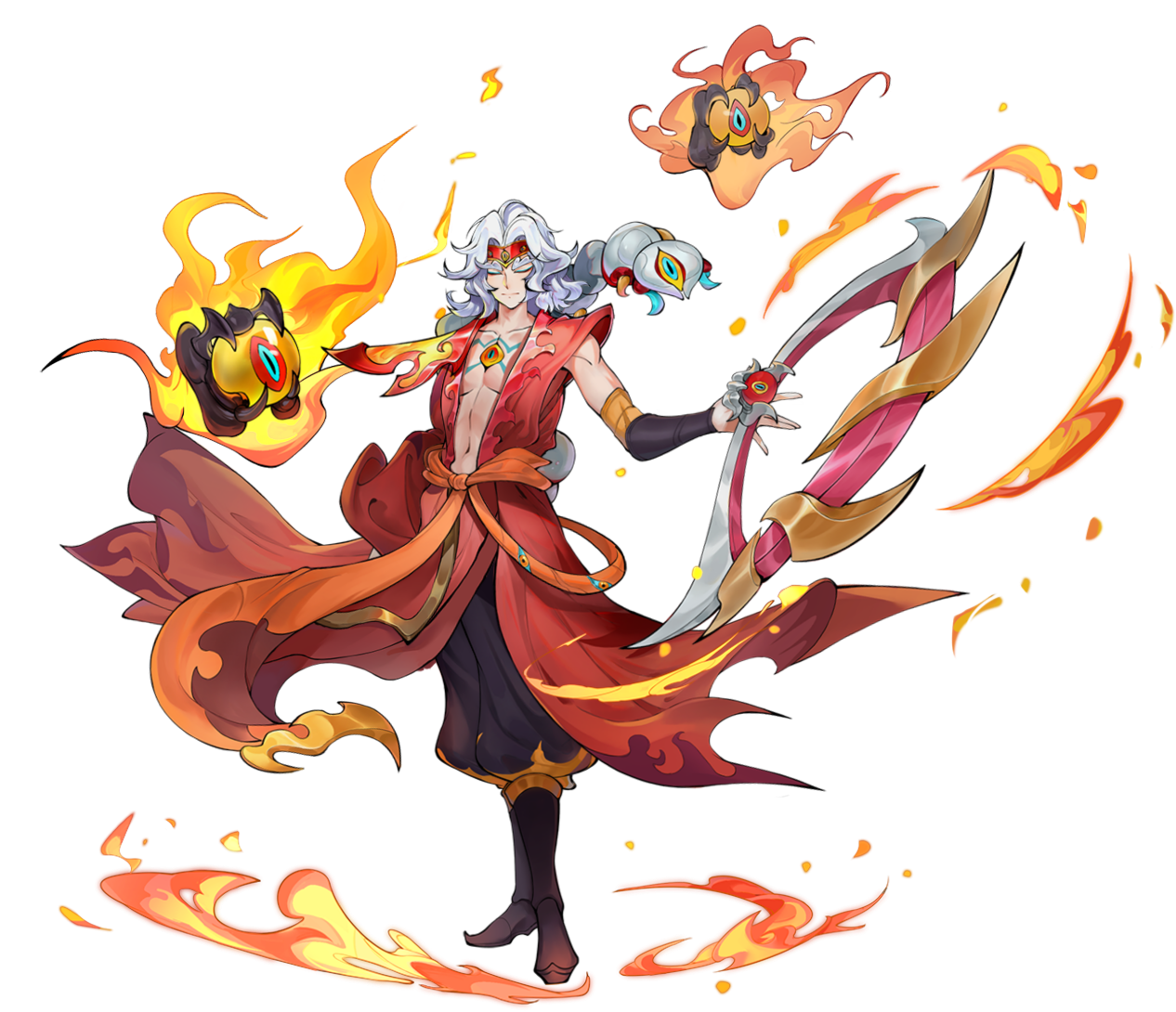 《翻滚吧天神》百眼魔君图鉴