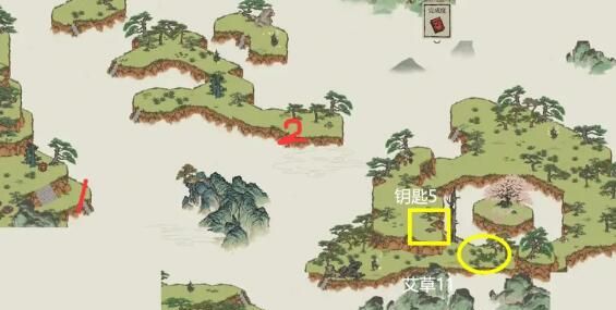 《江南百景图》黄山云海全宝箱钥匙位置介绍