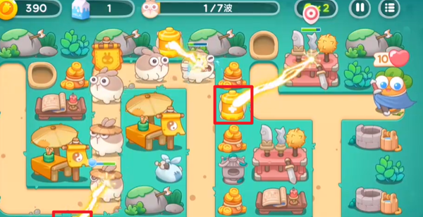 《保卫萝卜4》秋天DE第1杯奶茶第18关攻略