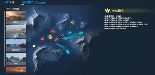 现代战舰护航模式怎么玩
